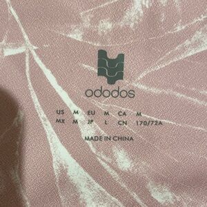 Ododos Women's Pink Leggings